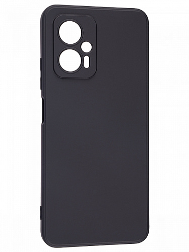 Чехол силиконовый для Xiaomi Poco X4 GT/Note 11T Pro, c защитой камеры, X-CASE, черный