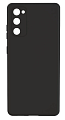 Чехол силиконовый для Samsung Galaxy S20 FE/S20 Lite, с микрофиброй внутри, с защитой камеры, X-CASE, черный