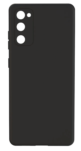 Чехол силиконовый для Samsung Galaxy S20 FE/S20 Lite, с микрофиброй внутри, с защитой камеры, X-CASE, черный