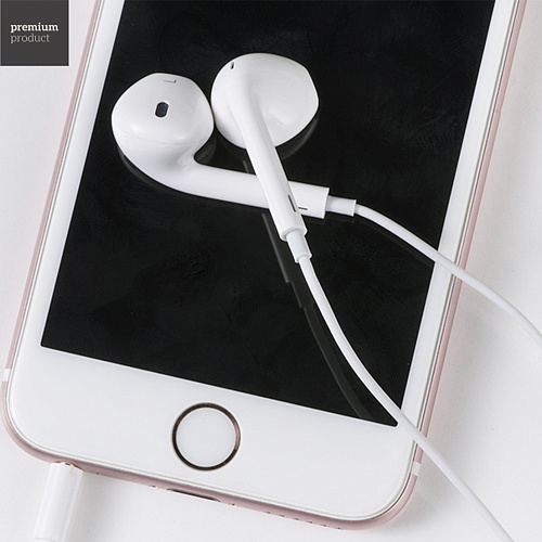 Проводные наушники M1 Metal Universal Earphone, HOCO, белые