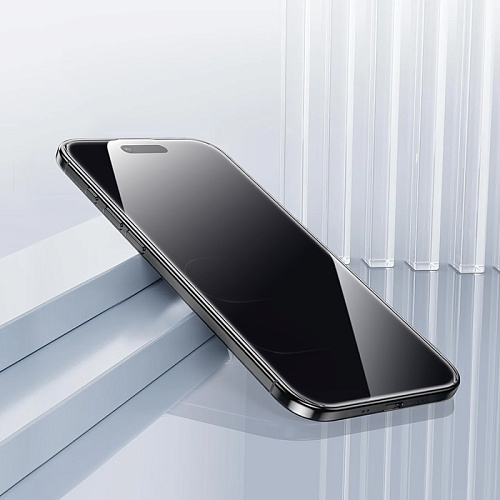 Защитное стекло для iPhone 17 Air, A777 Plus, HOCO, антишпионское, черное