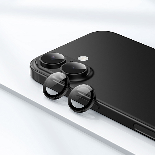 Защитное стекло для iPhone 17, V13, HOCO, на заднюю камеру, черный
