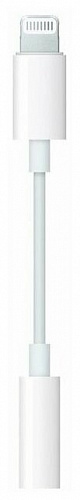 Переходник Lightning to наушники Jack, с bluetooth, музыка+разговор, GL032/JH-002, белый