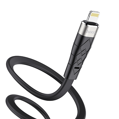 USB дата кабель Lightning, HOCO, X53, черный