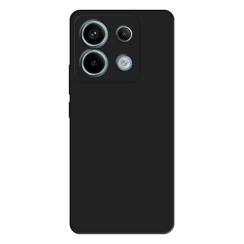 Чехол силиконовый для Xiaomi Redmi Note 13 Pro (5G)/Poco X6 (5G), good quality, с защитой камеры, X-CASE, черный