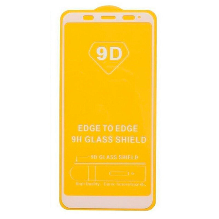 Защитное стекло на Xiaomi Redmi Note 5 Pro/Note 5, 9D, белый, X-CASE