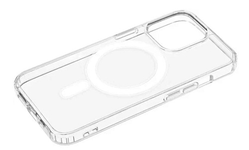 Чехол силиконовый для iPhone 14 Pro (6.1), Магнитный (MagSafe), X-CASE, прозрачный