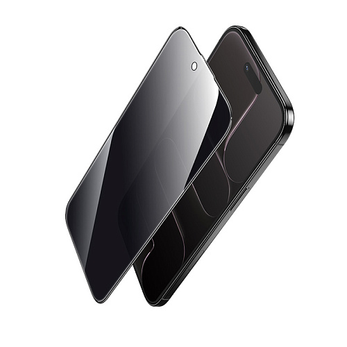 Защитное стекло для iPhone 17 Air, A777 Plus, HOCO, антишпионское, черное