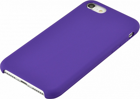 Чехол-накладка для iPhone 7/8/SE (2020), Silicon Case, фиолетовый