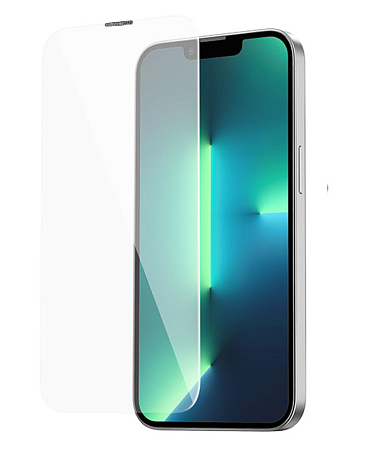 Защитное стекло на iPhone 13 Pro Max/14 Plus (6.7), 20D, с сеточкой для динамика, прозрачное, X-CASE