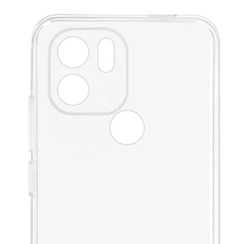 Чехол силиконовый для Xiaomi Poco C50/Poco C51/Redmi A1/Redmi A1 Plus/Redmi A2 Plus, с защитой камеры,X-CASE,прозрачный