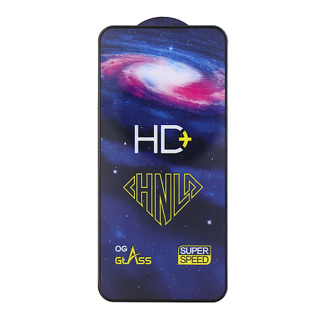 Защитное стекло на Xiaomi Redmi Note 14S (4G), HD, черный, X-CASE