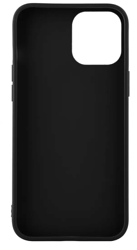 Чехол силиконовый для iPhone 12 Mini (5.4), X-CASE, черный