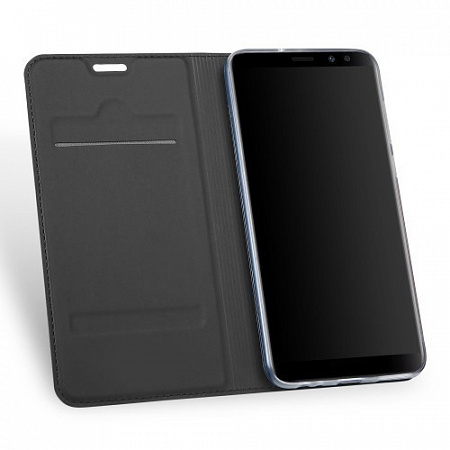 Чехол-книжка для Huawei P40 Lite E/ Honor 9C/Y7p, DU DU, боковой, серый