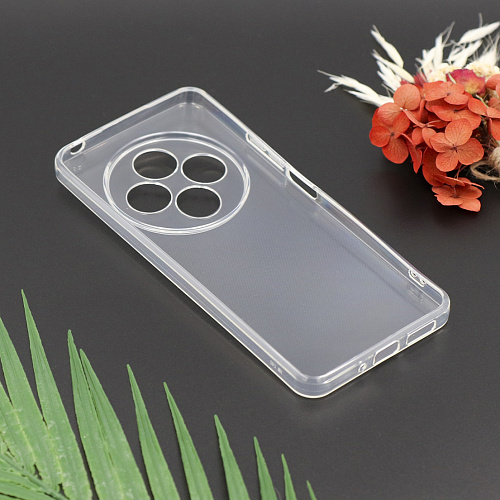 Чехол силиконовый для Xiaomi Redmi 14C (4G)/Redmi 14R (5G)/Poco C75 (4G)/A4/A3 Pro, c защитой камеры, X-CASE, прозрачный