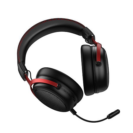 Проводные наушники W116, HOCO, подключение: беспроводное(2,4гГц/BT) проводное(USB-A/USB-C), игровые с микрофоном, черный