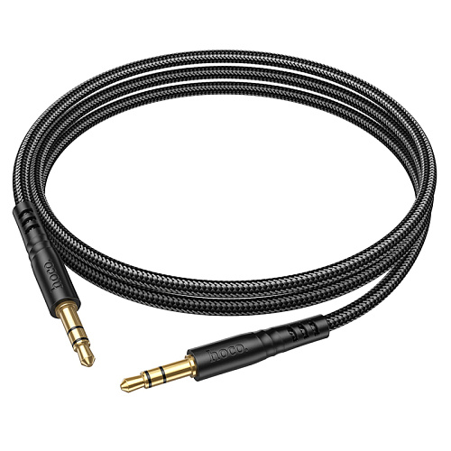 AUX Audio кабель 3,5 мм, UPA24, HOCO, черный