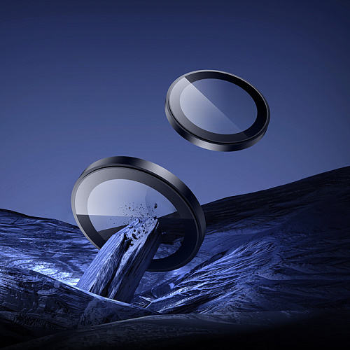 Защитное стекло для iPhone 17, V13, HOCO, на заднюю камеру, черный