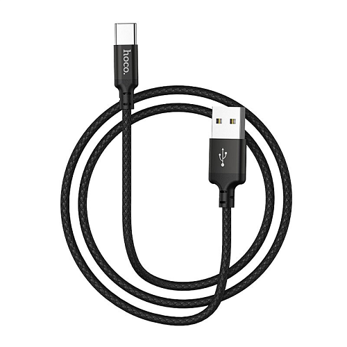 USB Кабель Type-C, HOCO, X14, колба, черный