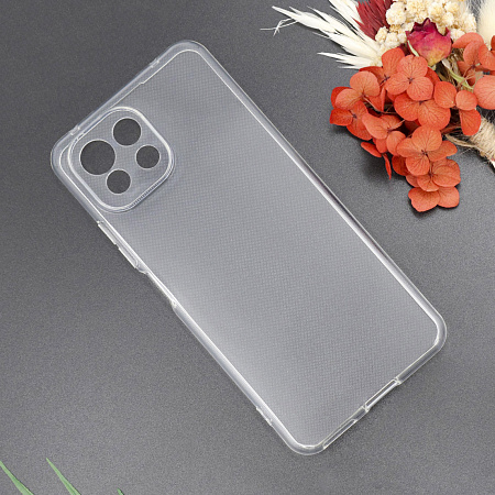 Чехол силиконовый для Xiaomi Mi 11 lite (5G), с защитой камеры, X-CASE, прозрачный