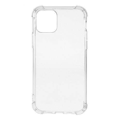 Чехол силиконовый для iPhone 12 Mini (5.4), усиленные края, микс, X-CASE, прозрачный