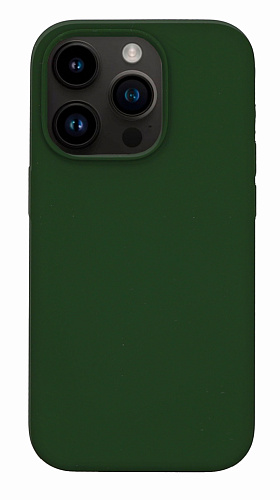 Чехол-накладка для iPhone 14 Pro, Silicon Case, без лого, сосновый лес