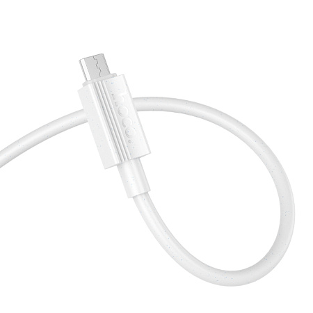 USB Кабель Micro, HOCO, X107, 1м, белый