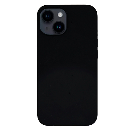 Чехол-накладка для iPhone 14, Silicon Case, без лого, черный