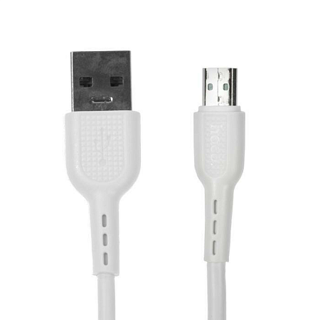 USB Кабель Micro, HOCO, X33, 4A Surge flash charging, белый