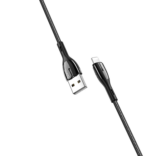 USB дата кабель Lightning, HOCO, U89, черный