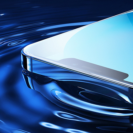 Защитное стекло на iPhone 13 (6.1)/13 Pro/14/16e, G777, HOCO, anti-static, черное