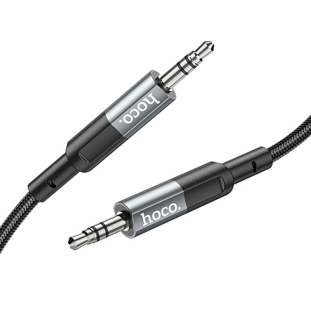 AUX Audio кабель 3,5 мм, UPA23, HOCO, серый
