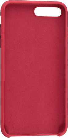 Чехол-накладка для iPhone 7 Plus/8 Plus, Silicon Case, бордовый