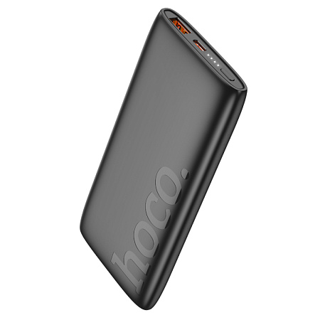 Универсальный Доп. Аккумулятор 10000mAh, J122, HOCO, выход: 1 USB (22.5W)+1 PD (20W), черный