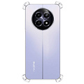 Чехол силиконовый для Realme 12 (5G), усиленные края, с защитой камеры, X-CASE, прозрачный