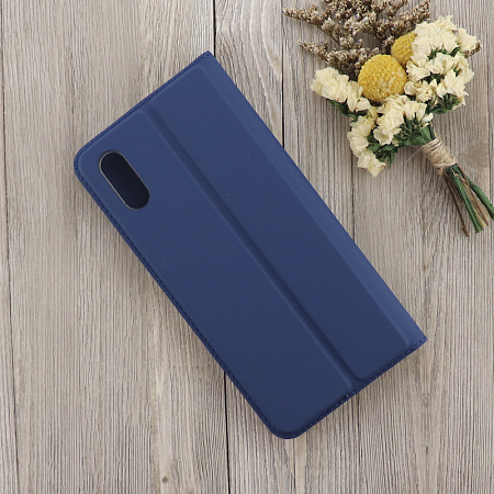 Чехол-книжка для Xiaomi Redmi 9A/Redmi 9i/Redmi 9AT, X-CASE, боковой, синий