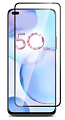 Защитное стекло на Honor 50 Lite/Huawei Nova 8i, черное, X-CASE