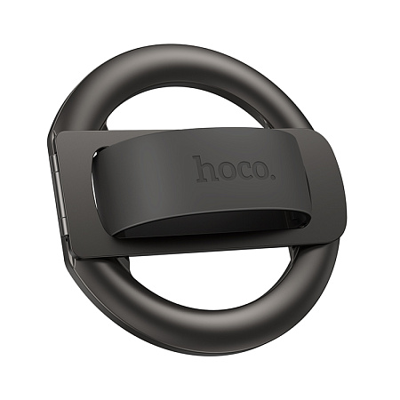 Кольцо двойное на палец магнитное (Magsafe), GH10, Hoco, металлический серый