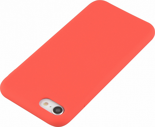 Чехол-накладка для iPhone 7/8/SE (2020), Silicon Case, красный