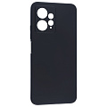 Чехол силиконовый для Xiaomi Redmi Note 12 (4G), good quality, с защитой камеры, X-CASE, черный