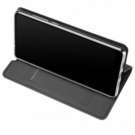 Чехол-книжка для Samsung Galaxy M20 (2019), DU DU, боковой, серый