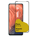 Защитное стекло на Xiaomi Poco M4 Pro (5G)/Poco X4 Pro (5G)/Poco M3 Pro/Note 11S (5G), черное, X-CASE