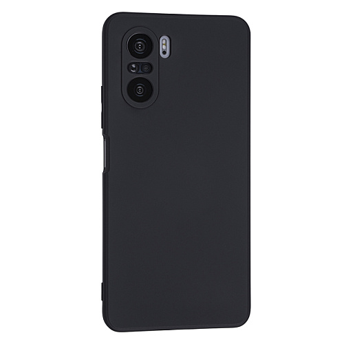 Чехол силиконовый для Xiaomi Poco F3/Mi 11I/Redmi K40/Redmi K40 Pro+, с защитой камеры, X-CASE, черный