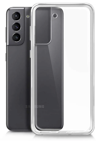 Чехол силиконовый для Samsung Galaxy S21 Plus/S30 Plus, X-CASE, прозрачный