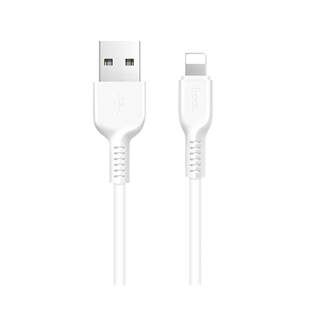 USB дата кабель Lightning, HOCO, X20, 3M, белый