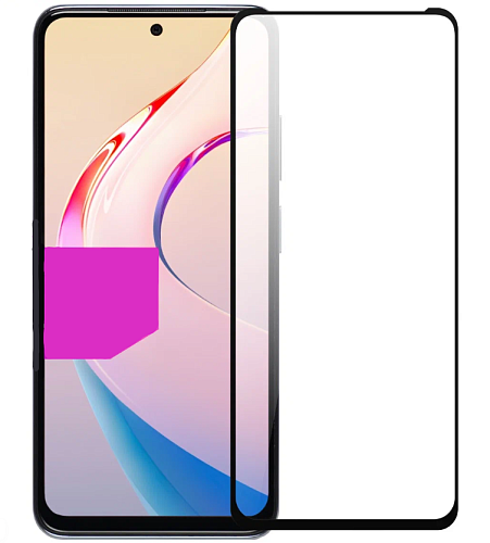 Защитное стекло на Xiaomi 12T/12T Pro/K50 Ultra/Poco X5 (5G)/ X5 Pro (5G)/Poco F5 (5G)/F5 Pro (5G) , черное, X-CASE