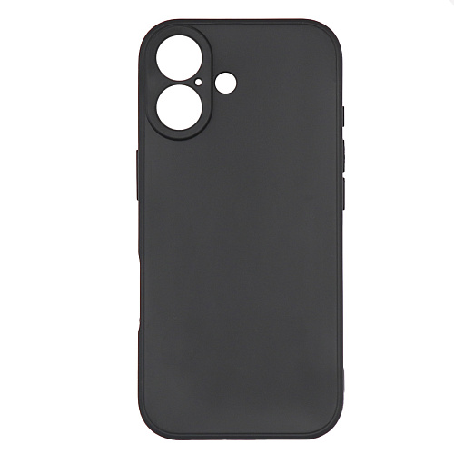 Чехол силиконовый для iPhone 17, с микрофиброй внутри, с защитой камеры, X-CASE, черный