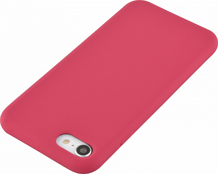 Чехол-накладка для iPhone 7/8/SE (2020), Silicon Case, темня вишня