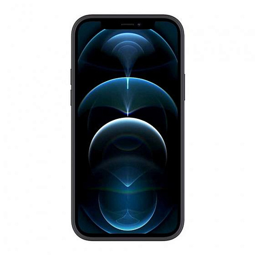 Чехол силиконовый для iPhone 12 (6.1)/12 PRO (6.1), X-CASE, черный