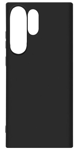 Чехол силиконовый для Samsung Galaxy S23 Ultra, X-CASE, черный